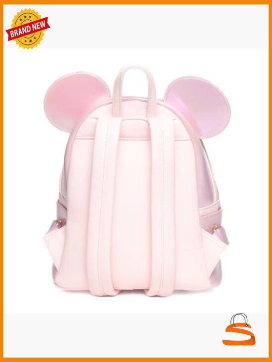 Loungefly Minnie Mouse Iridescent Faux Leather Backpack Women\'s main image 6